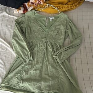 Japna Sage Green Cotton Top